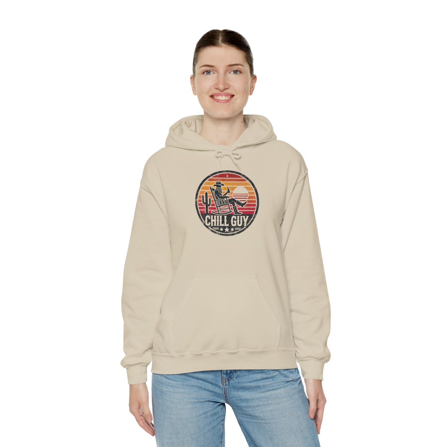 Chill Cowboy | Unisex Heavy Blend™ Hooded Sweatshirt