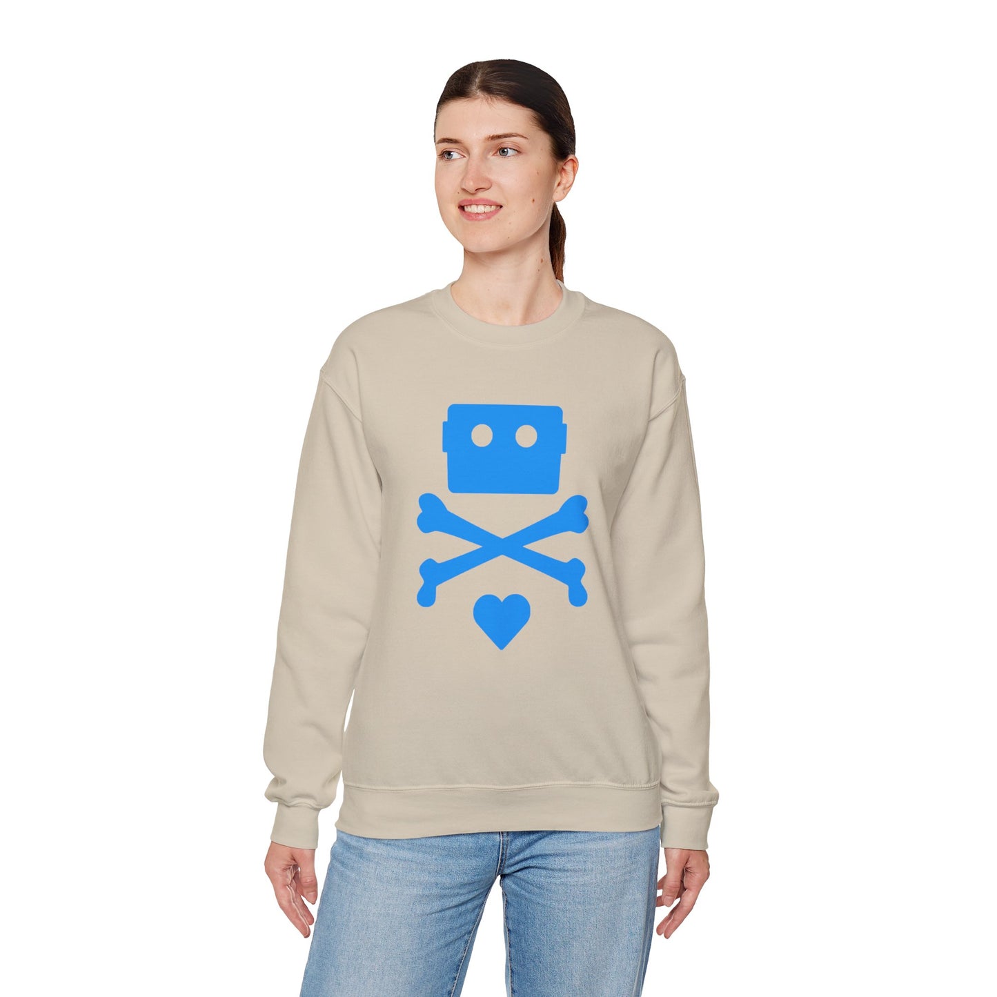 Zima Blue | Unisex Heavy Blend™ Crewneck Sweatshirt