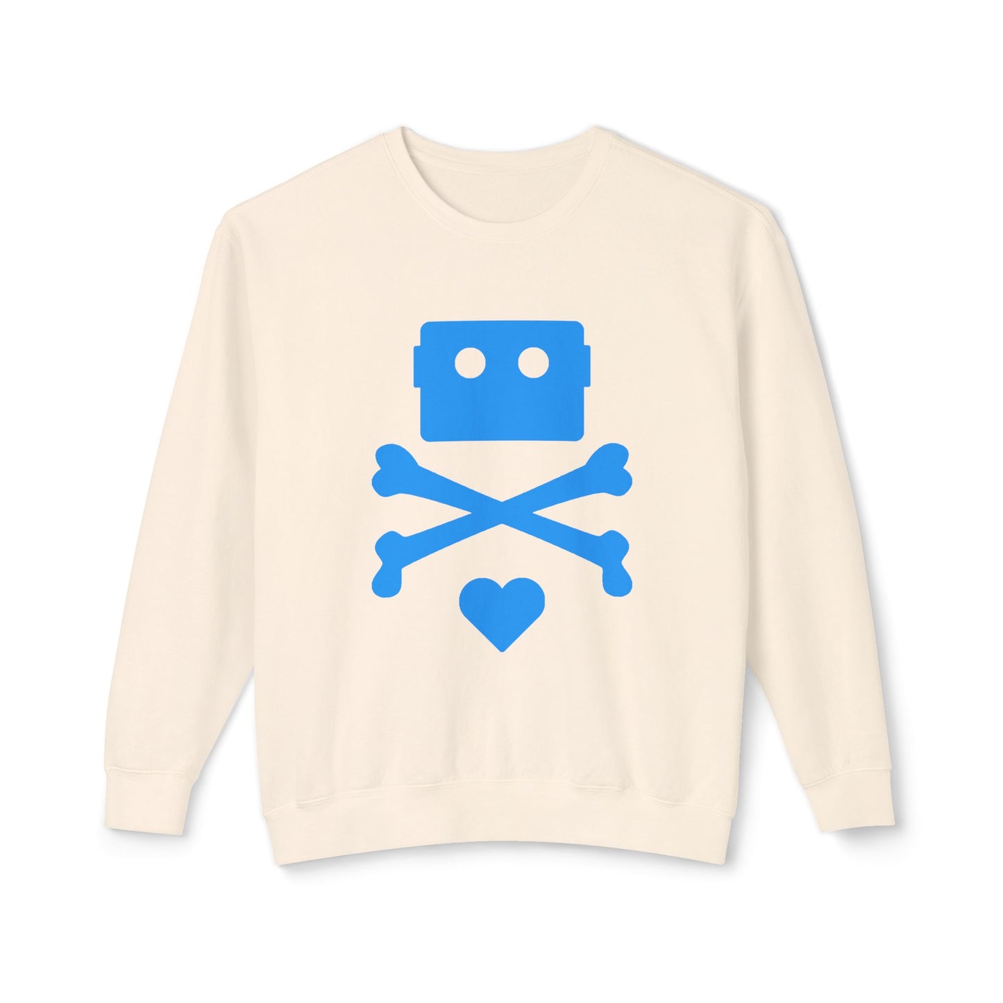 Zima Blue | Unisex Lightweight Crewneck Sweatshirt