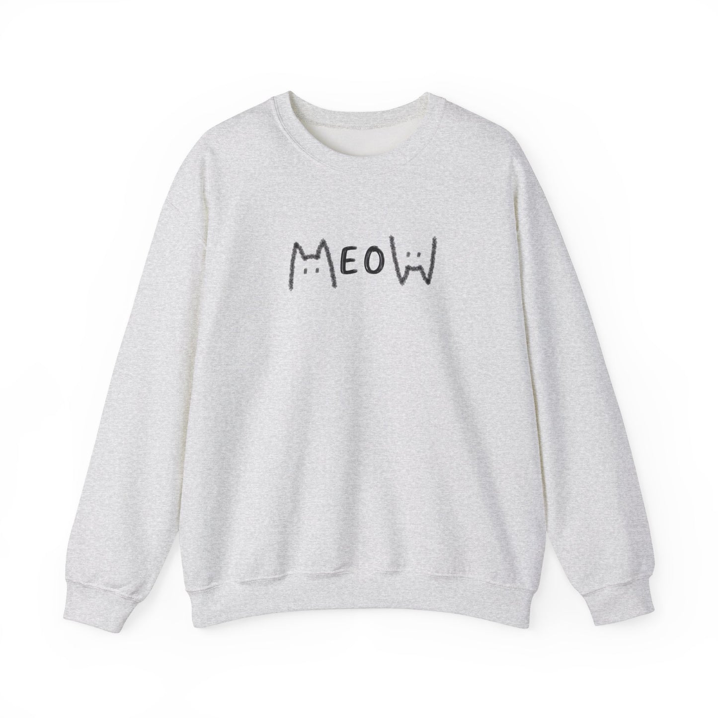 Meow_Unisex Heavy Blend™ Crewneck Sweatshirt