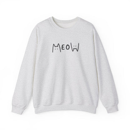 Meow_Unisex Heavy Blend™ Crewneck Sweatshirt