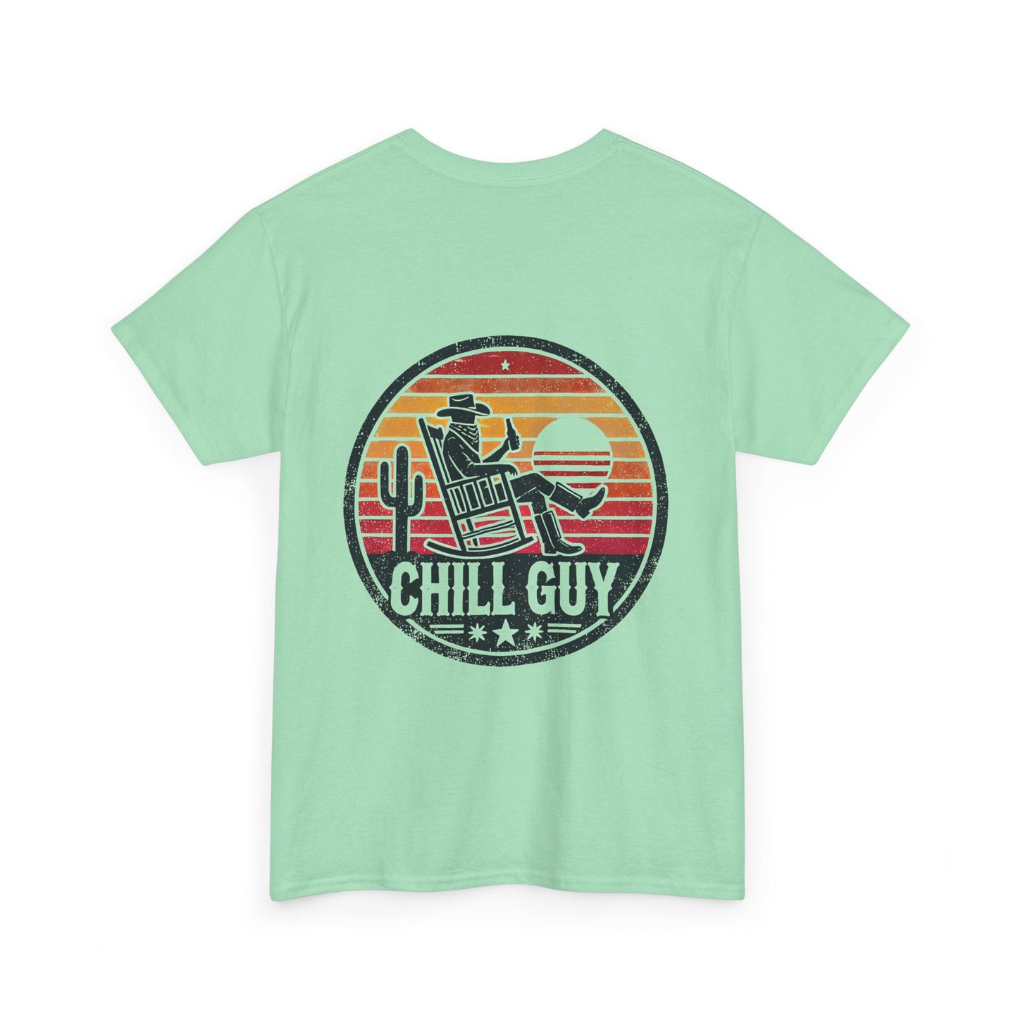 Chill Cowboy | Unisex Heavy Cotton Tee