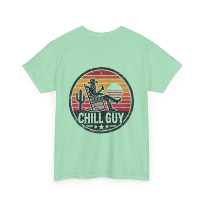 Chill Cowboy | Unisex Heavy Cotton Tee