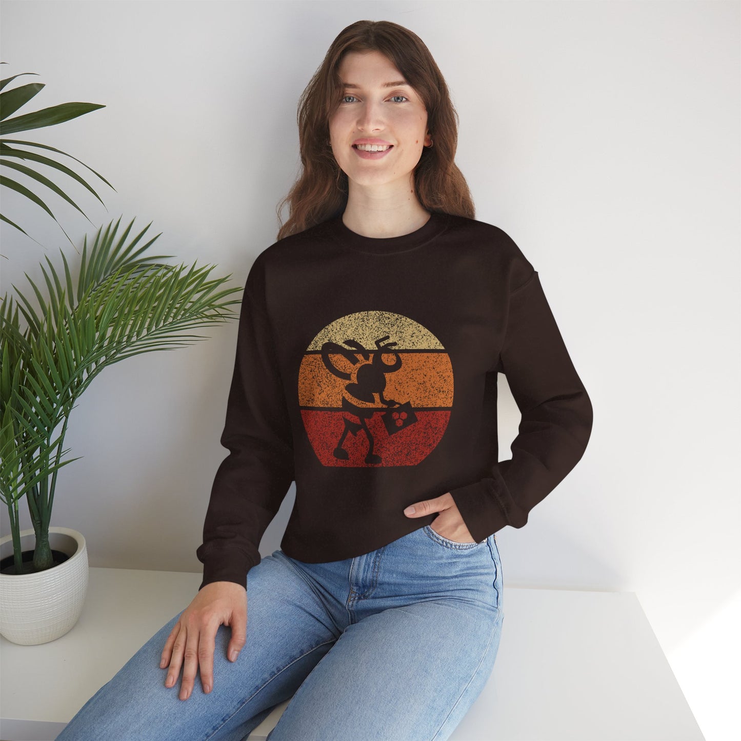 Working Bee | Unisex Heavy Blend™ Crewneck Sweatshirt