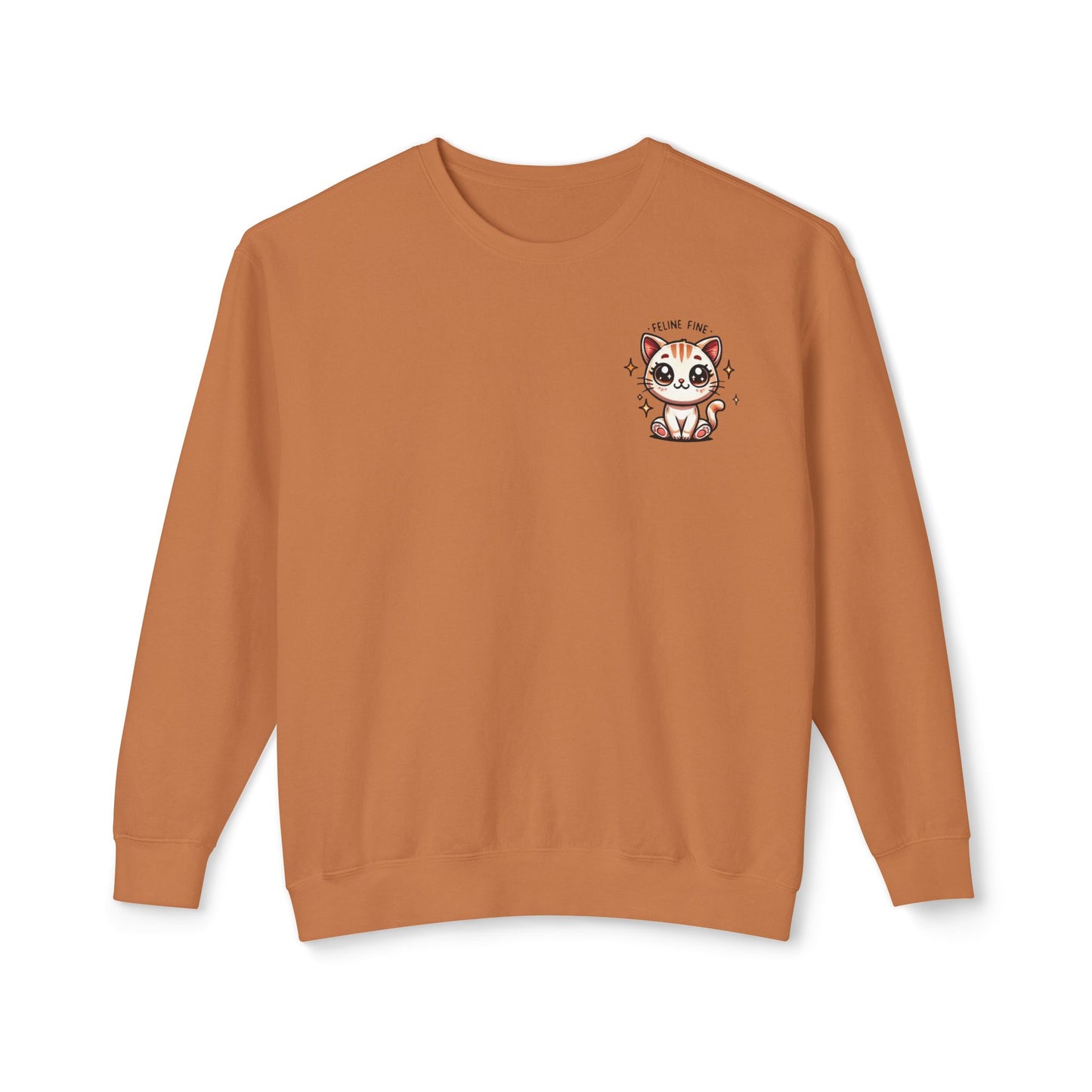 Feline Fine | Unisex Lightweight Crewneck Sweatshirt