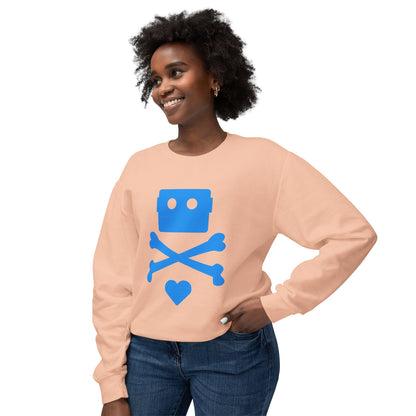 Zima Blue | Unisex Lightweight Crewneck Sweatshirt