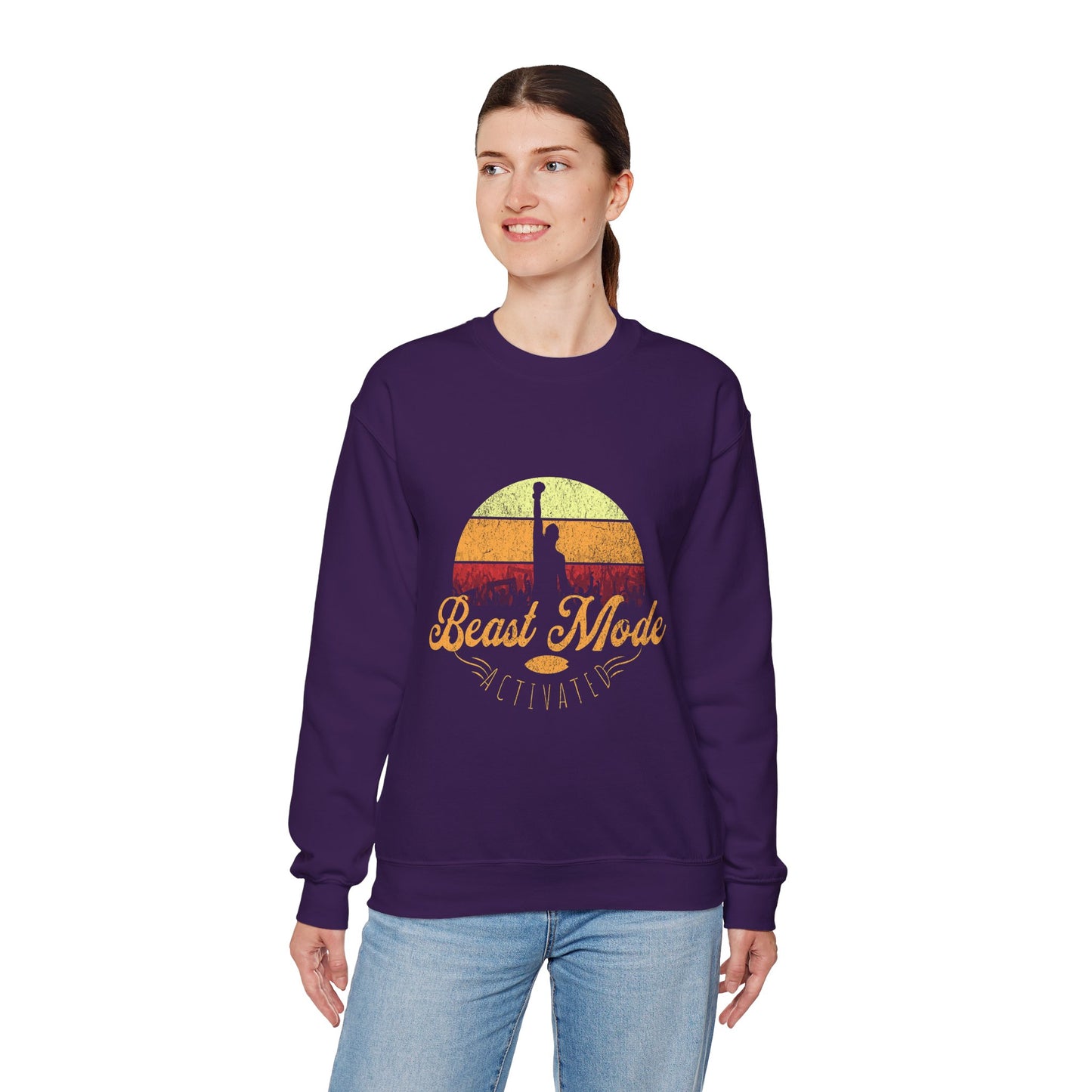 Beast Mode Activated | Unisex Heavy Blend™ Crewneck Sweatshirt