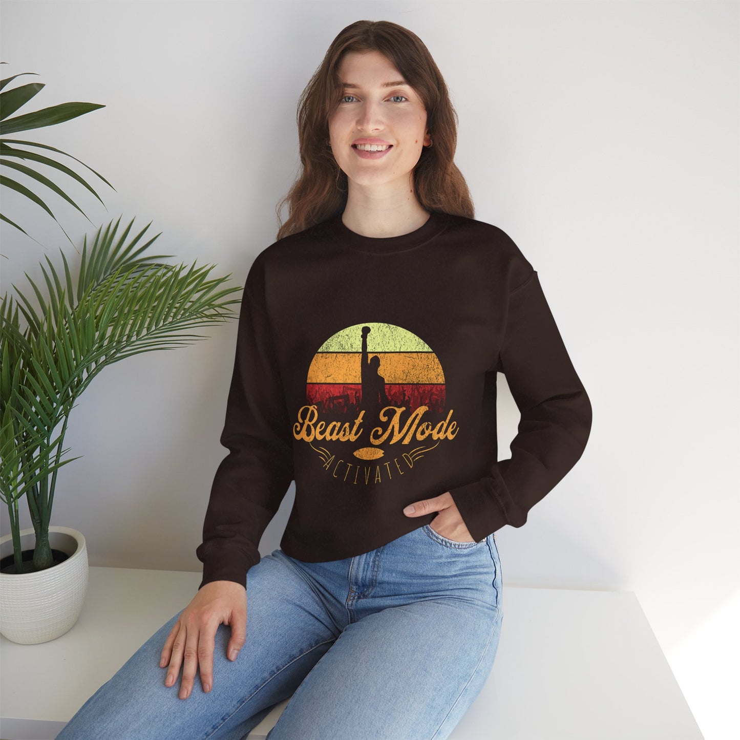 Beast Mode Activated | Unisex Heavy Blend™ Crewneck Sweatshirt
