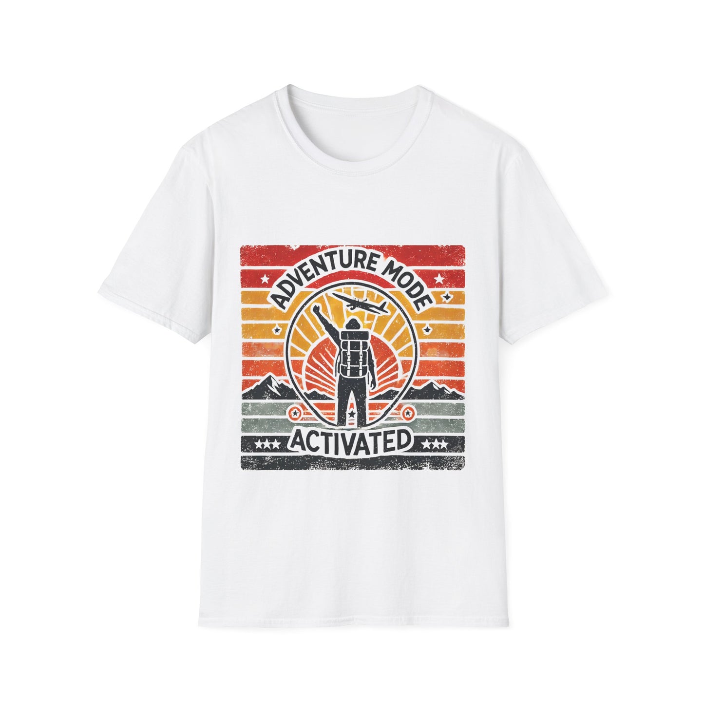 Adventure Mode Activated | Unisex Softstyle T-Shirt