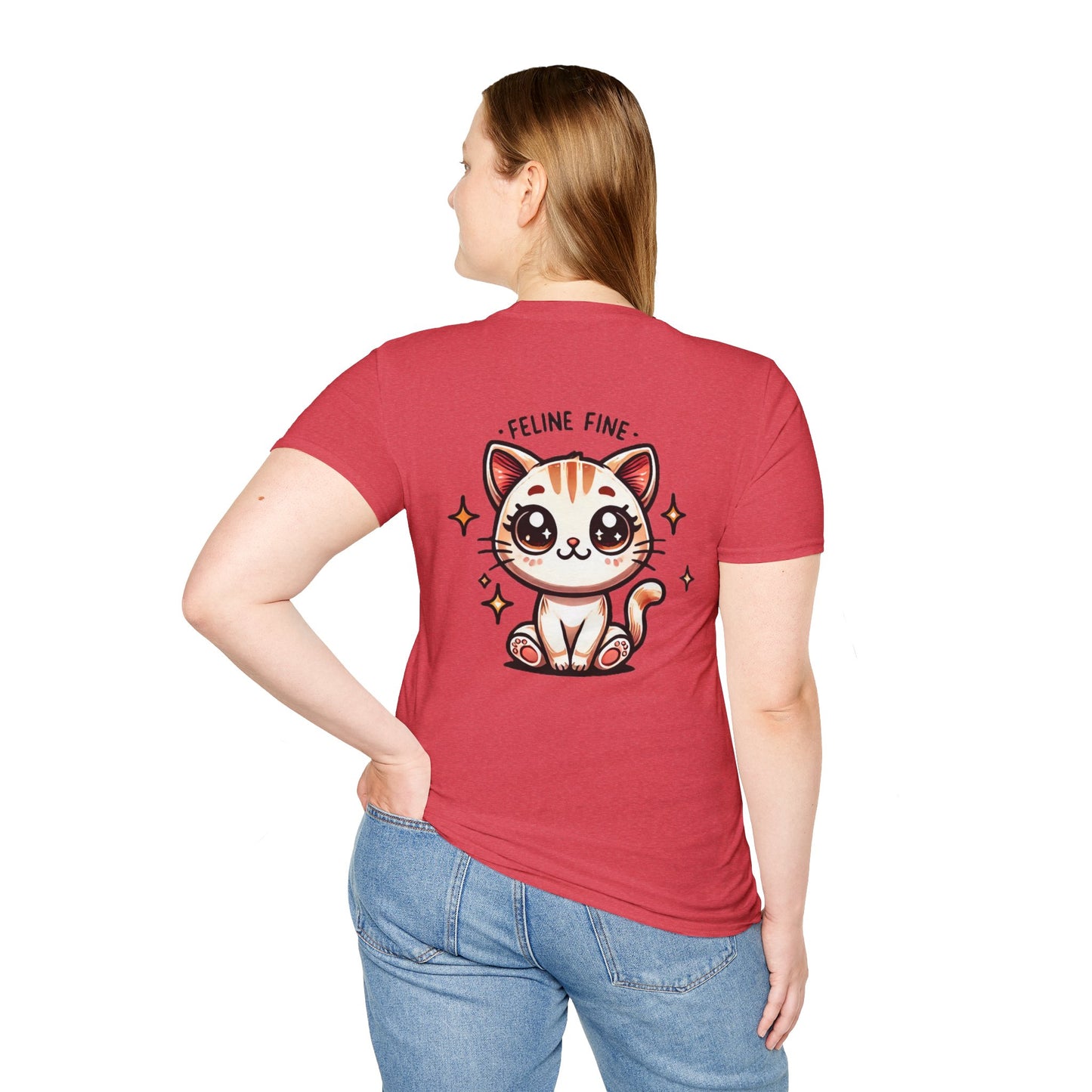 Feline Fine | Unisex Softstyle T-Shirt