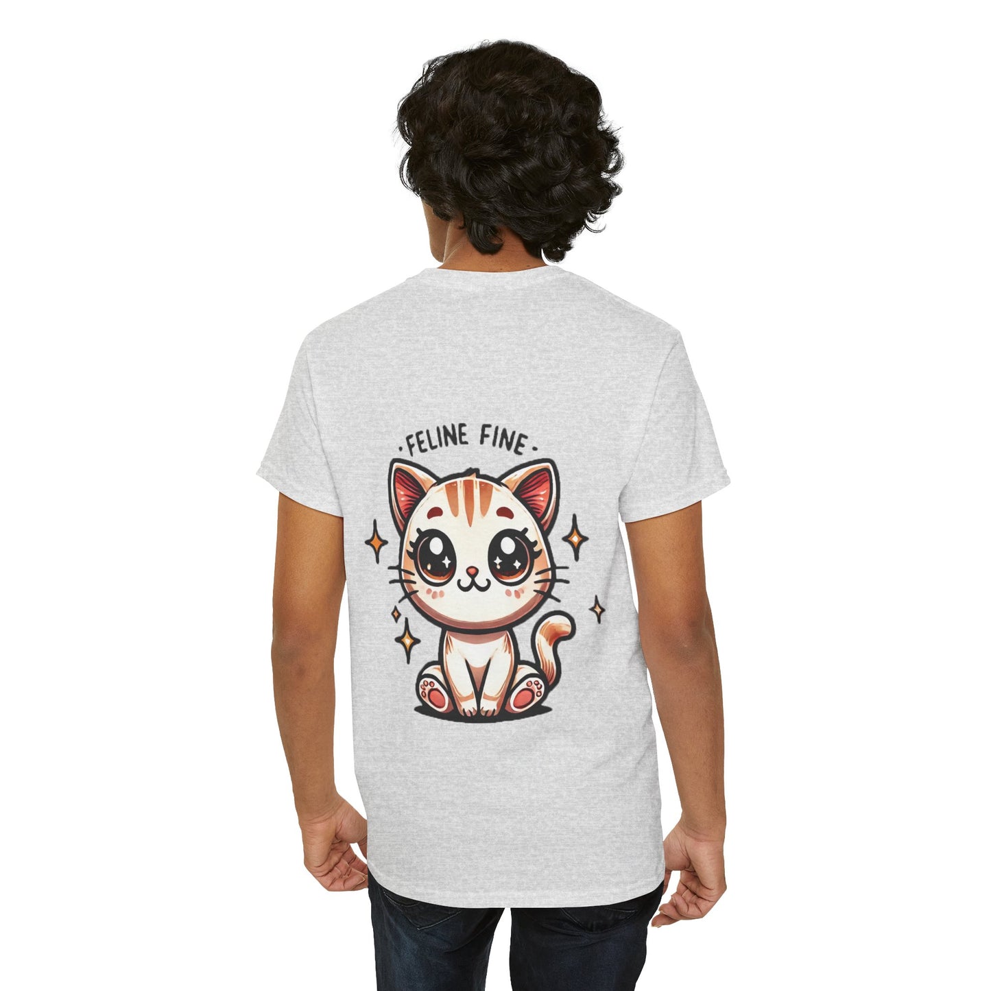 Feline Fine | Unisex Heavy Cotton Tee
