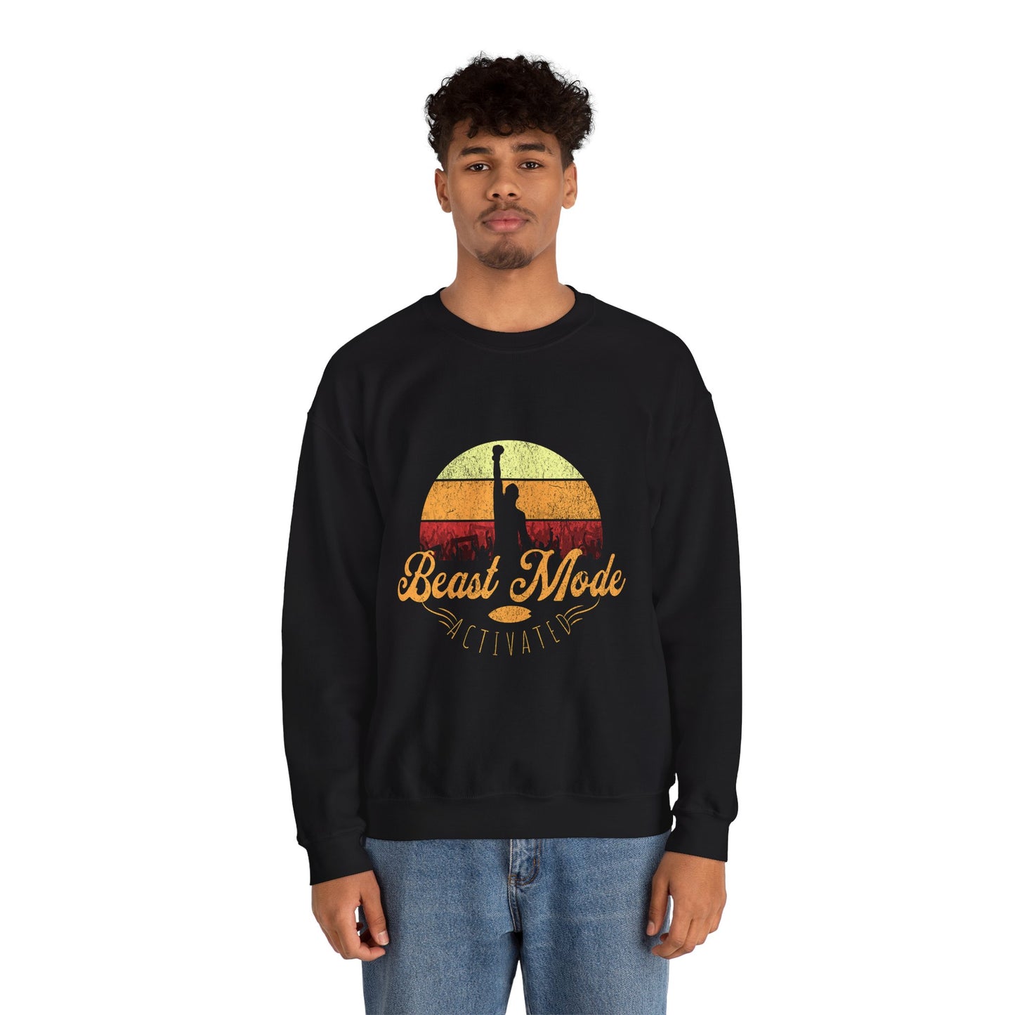 Beast Mode Activated | Unisex Heavy Blend™ Crewneck Sweatshirt