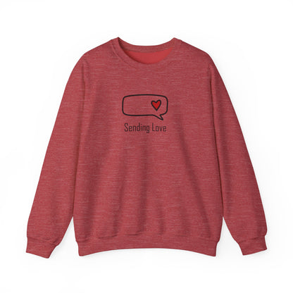 Sending Love_Unisex Heavy Blend™ Crewneck Sweatshirt
