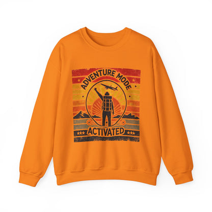 Adventure Mode Activated | Unisex Heavy Blend™ Crewneck Sweatshirt