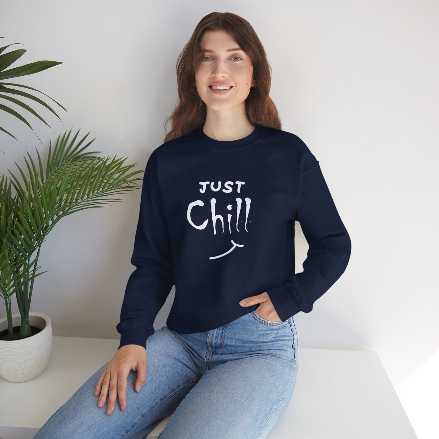 Just Chill | Unisex Heavy Blend™ Crewneck Sweatshirt