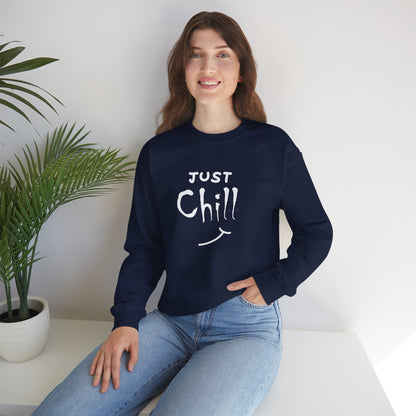 Just Chill | Unisex Heavy Blend™ Crewneck Sweatshirt