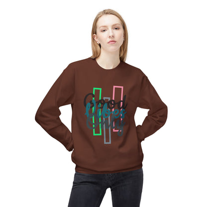 Good Vibes Only | Unisex Midweight Softstyle Fleece Crewneck Sweatshirt