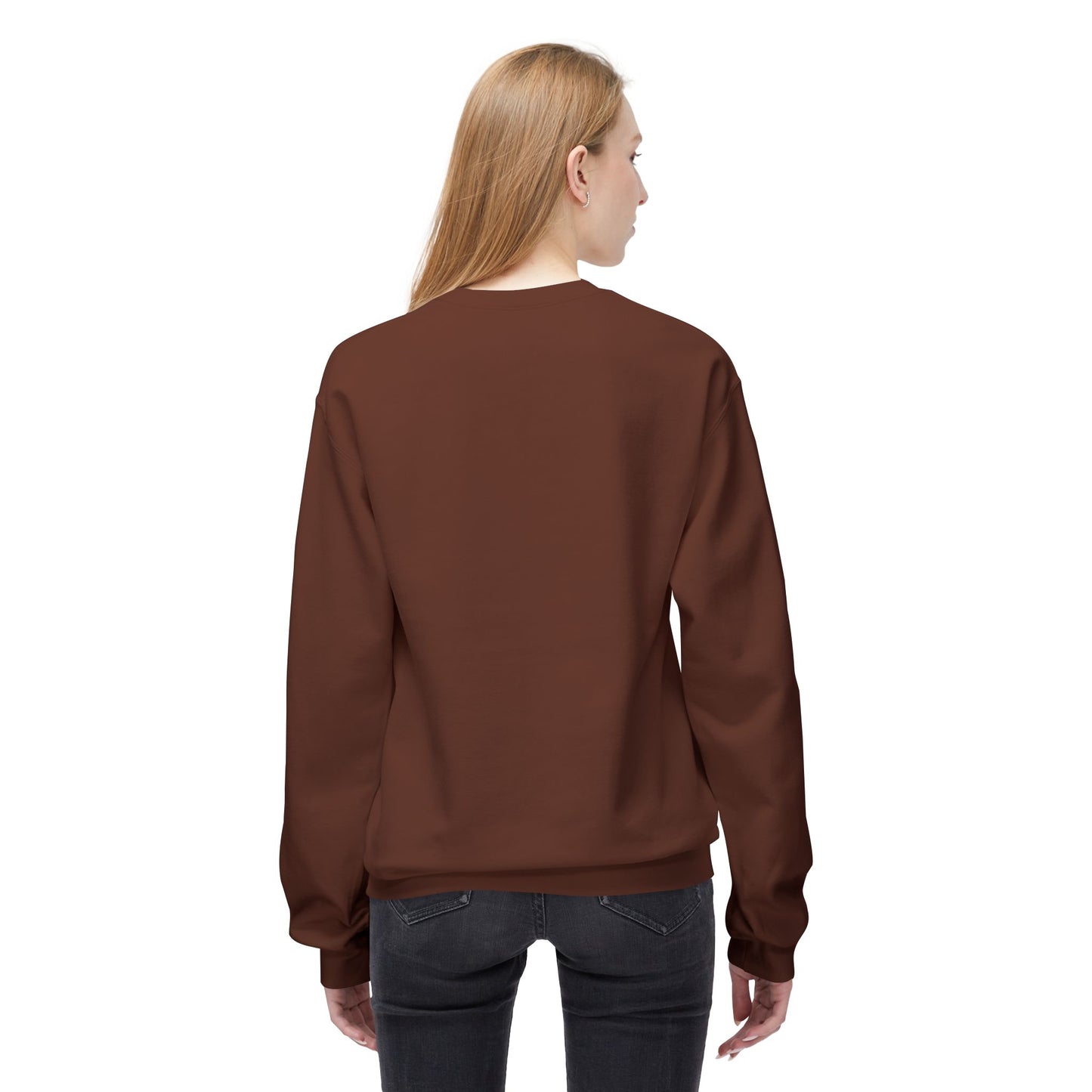 Meow_Unisex Midweight Softstyle Fleece Crewneck Sweatshirt