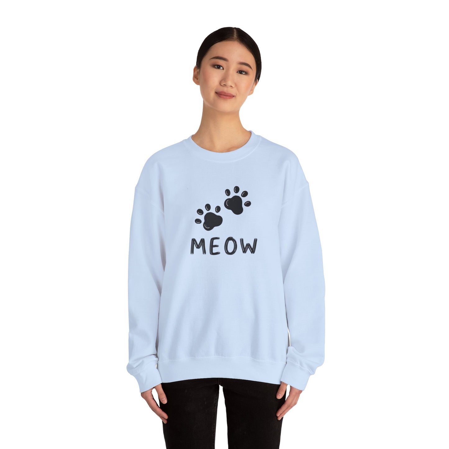 MEOW_Unisex Heavy Blend™ Crewneck Sweatshirt