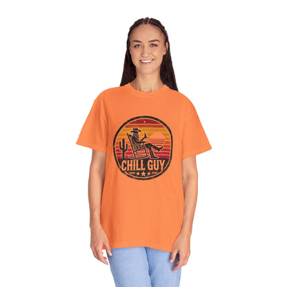 Chill Cowboy | Unisex Garment-Dyed T-shirt