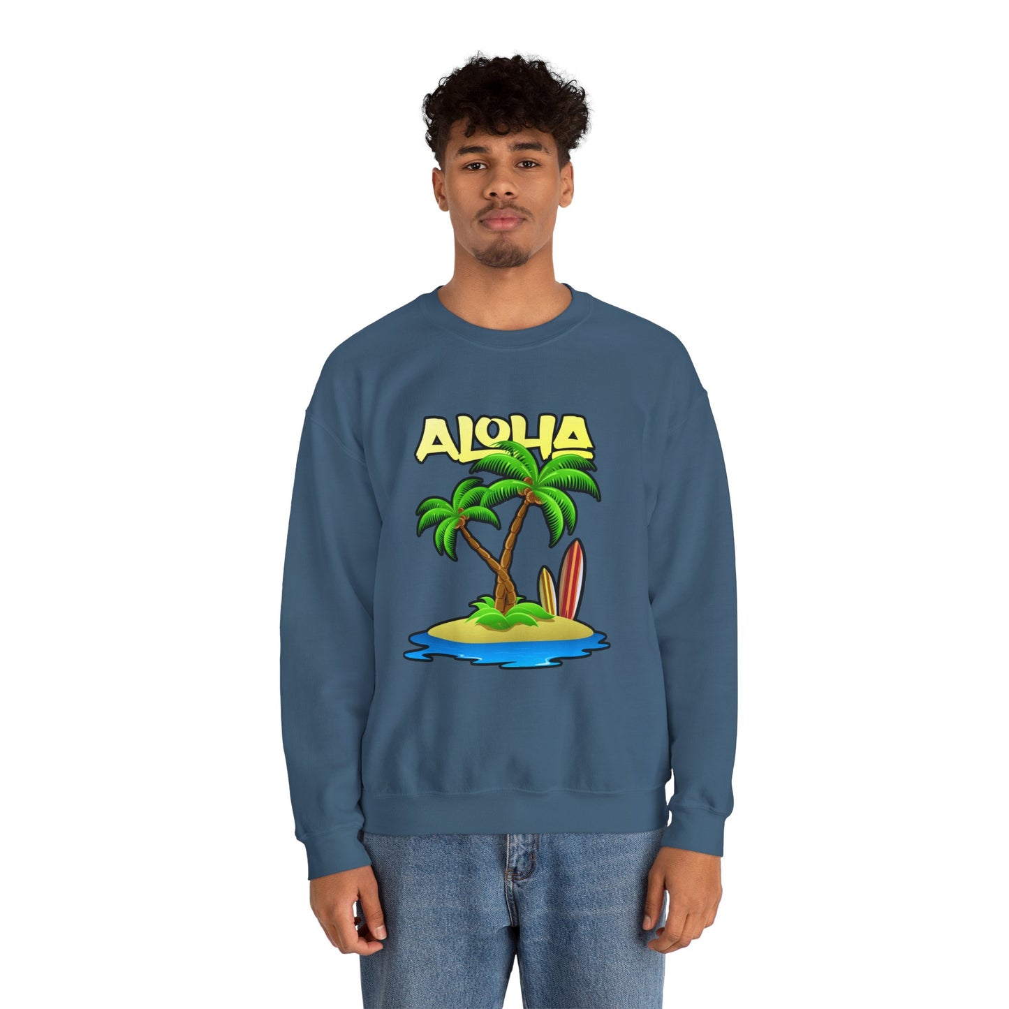 ALOHA | Unisex Heavy Blend™ Crewneck Sweatshirt