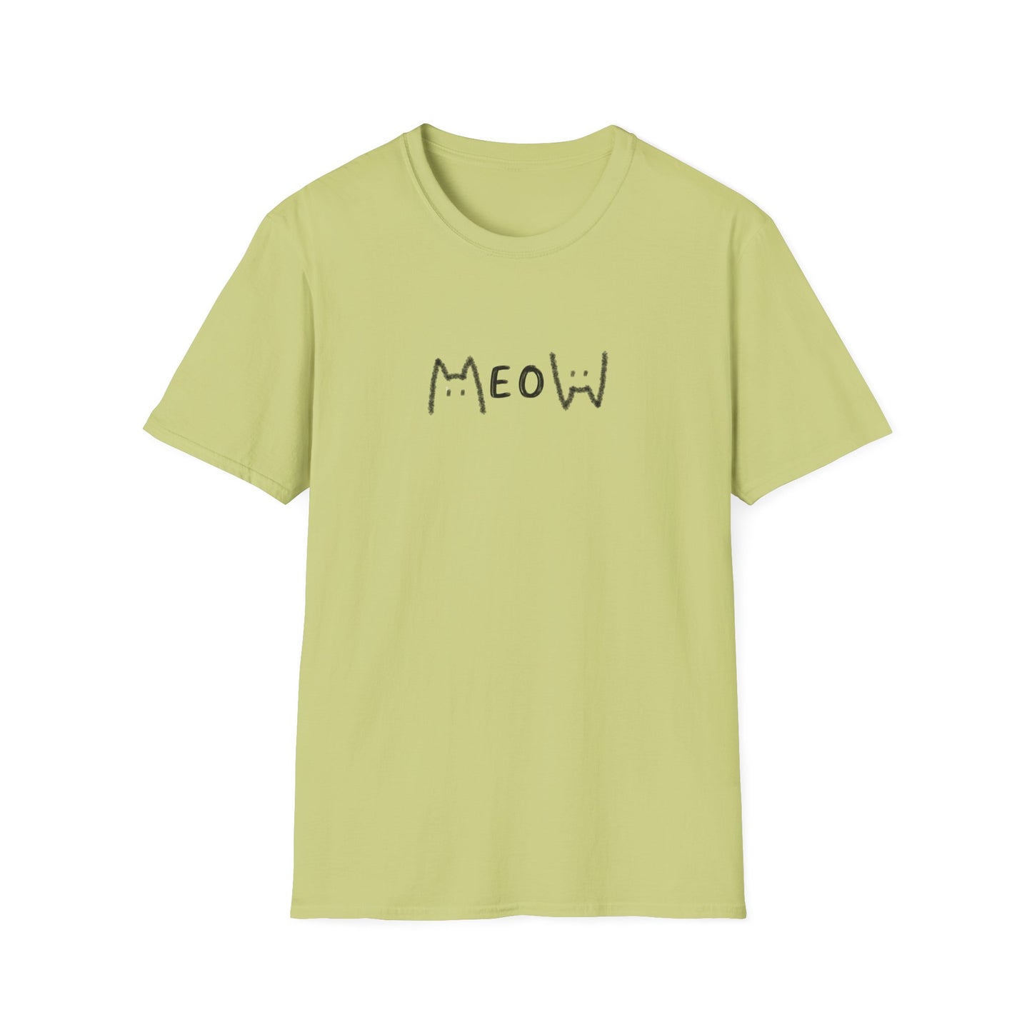Meow_Unisex Softstyle T-Shirt