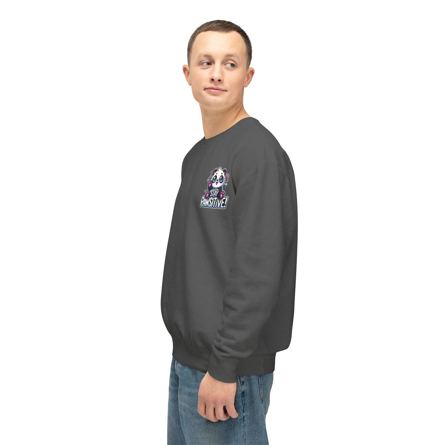 Pawsitive | Unisex Lightweight Crewneck Sweatshirt