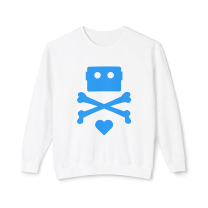 Zima Blue | Unisex Lightweight Crewneck Sweatshirt