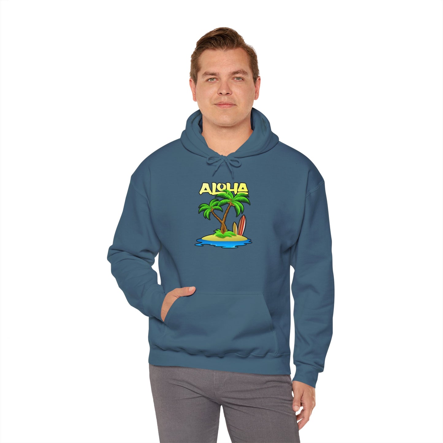 ALOHA | Unisex Heavy Blend™ Hooded Sweatshirt