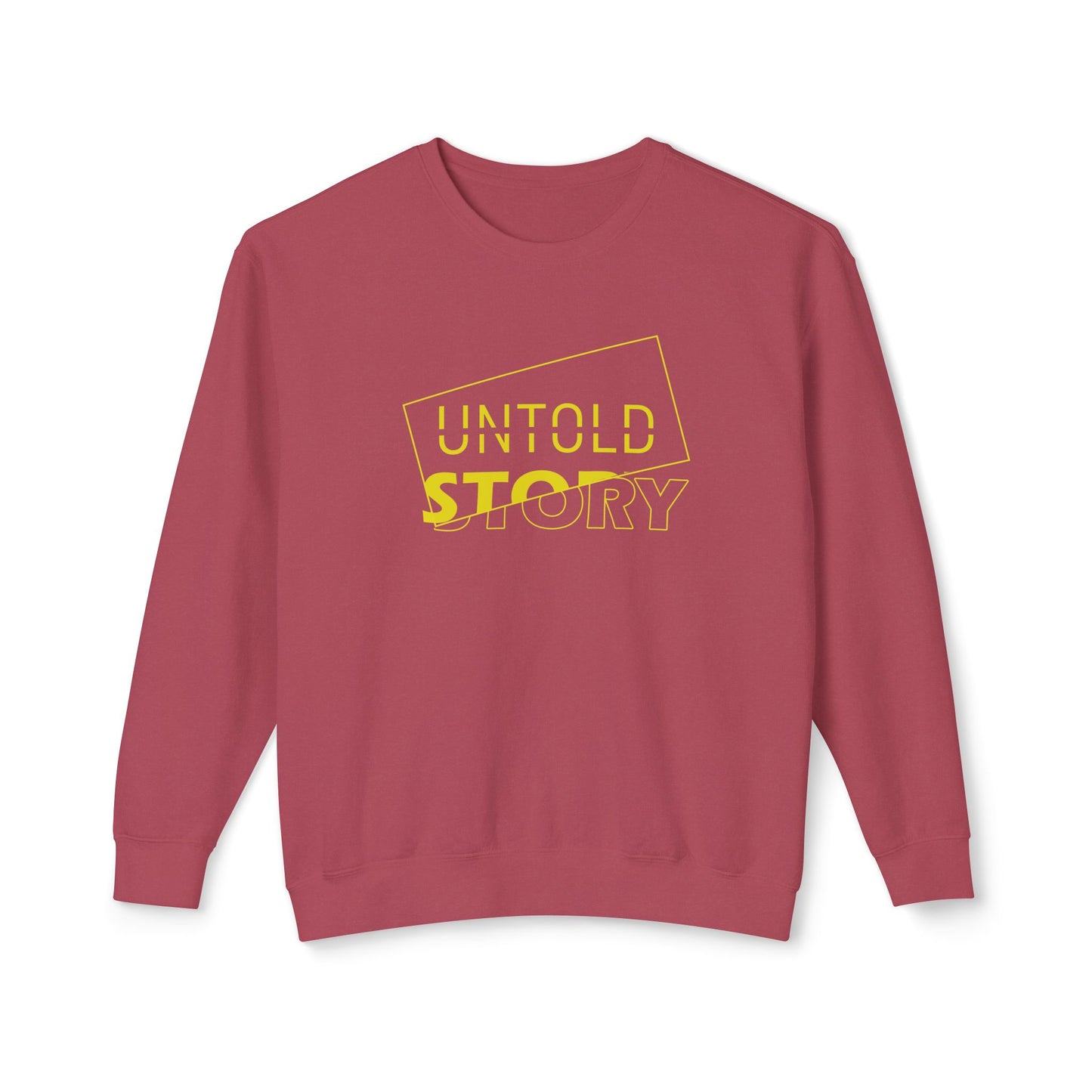 Untold Story_Unisex Lightweight Crewneck Sweatshirt