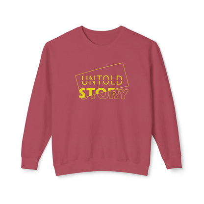Untold Story_Unisex Lightweight Crewneck Sweatshirt
