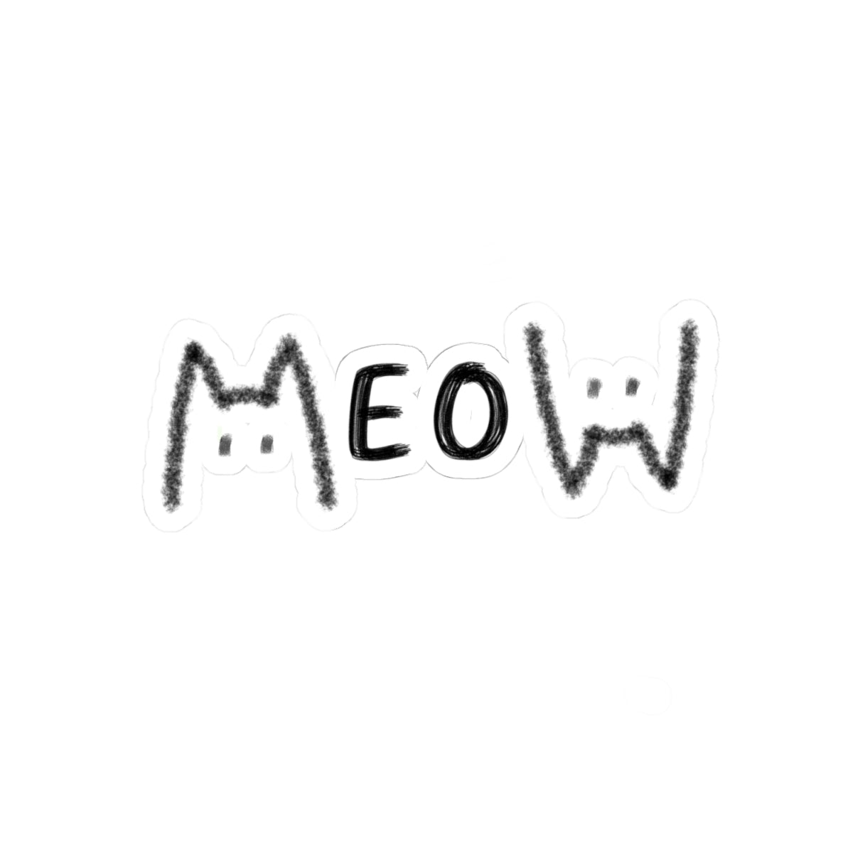 Meow_Kiss-Cut Stickers