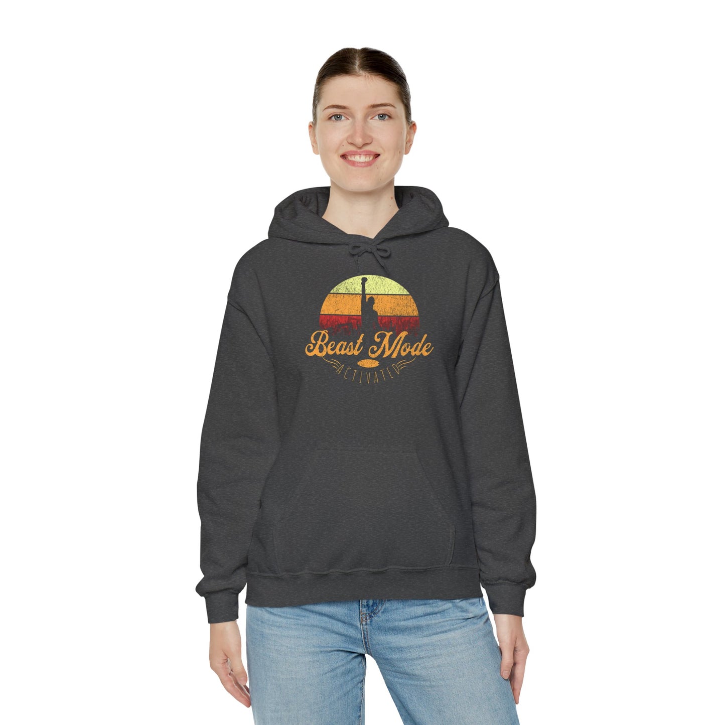 Beast Mode Activated | Unisex Heavy Blend™ Hooded Sweatshirt