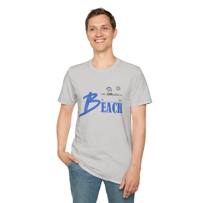 Life is Better at the Beach | Unisex Softstyle T-Shirt