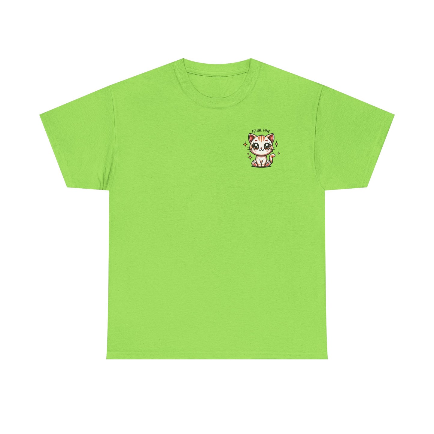Feline Fine | Unisex Heavy Cotton Tee