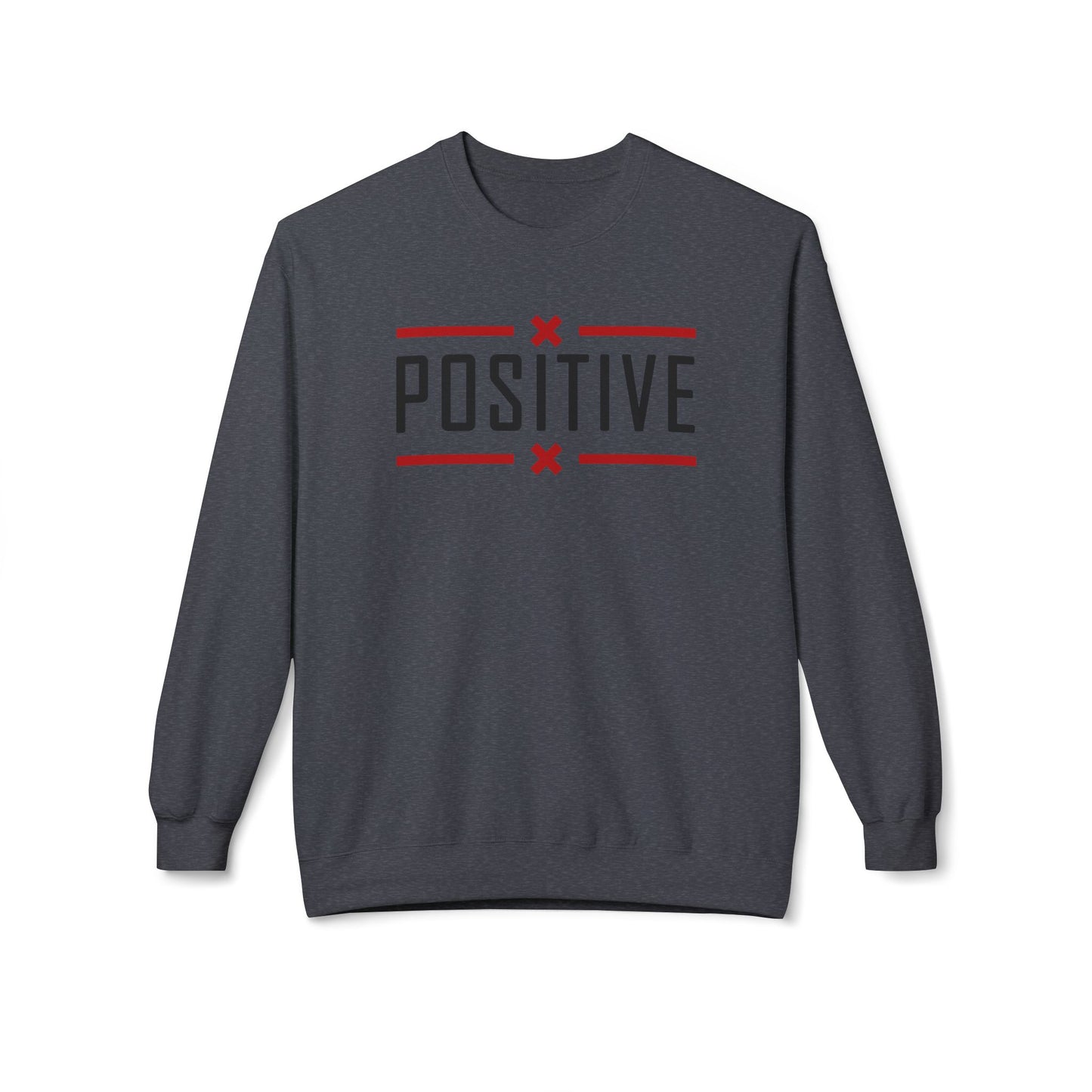 Positive_Unisex Midweight Softstyle Fleece Crewneck Sweatshirt