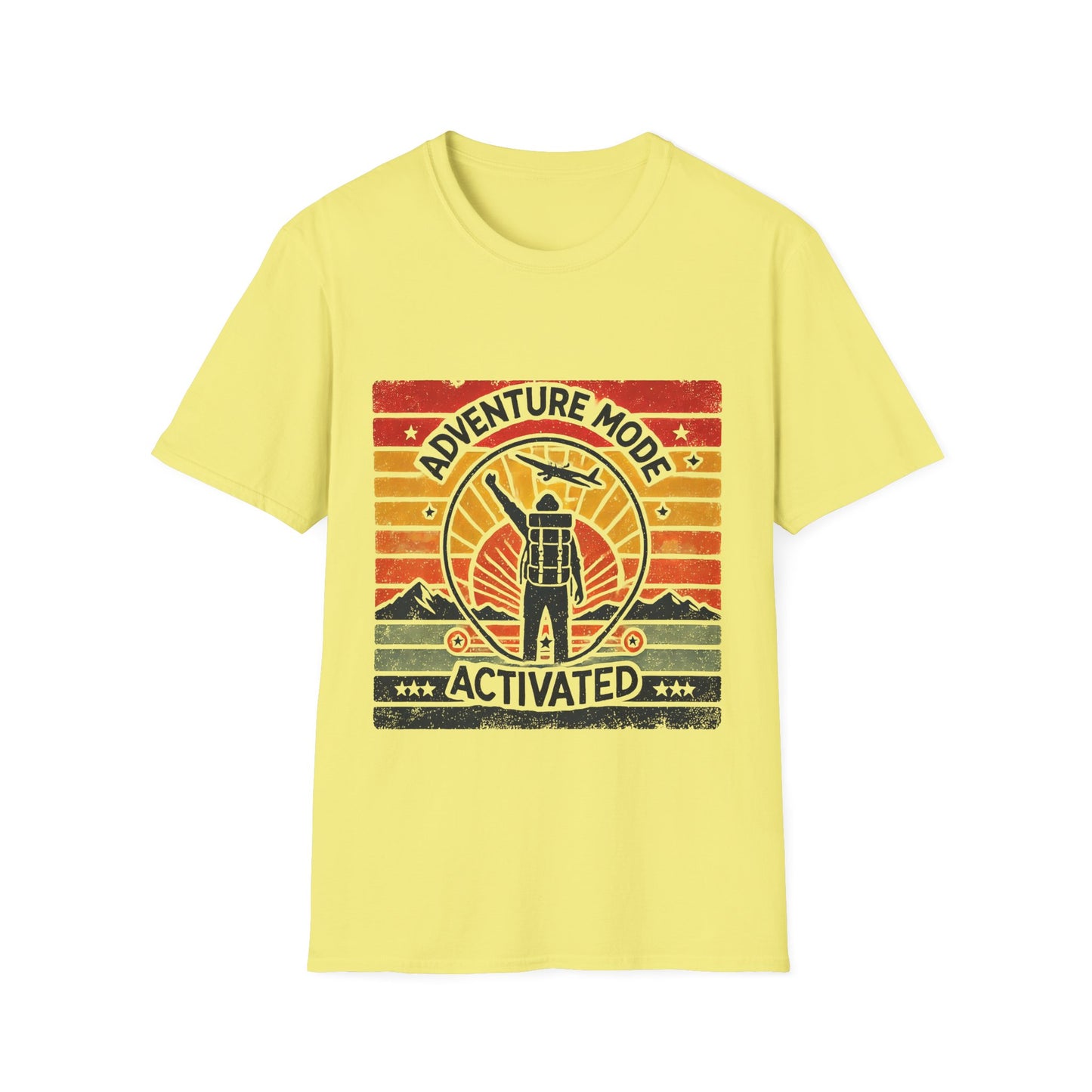 Adventure Mode Activated | Unisex Softstyle T-Shirt