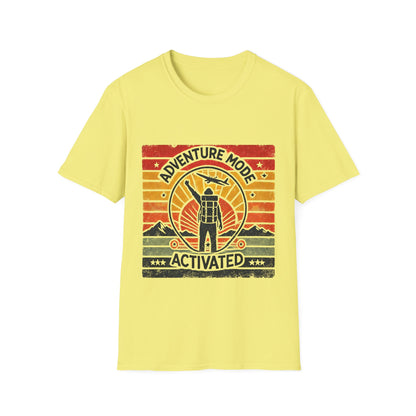 Adventure Mode Activated | Unisex Softstyle T-Shirt
