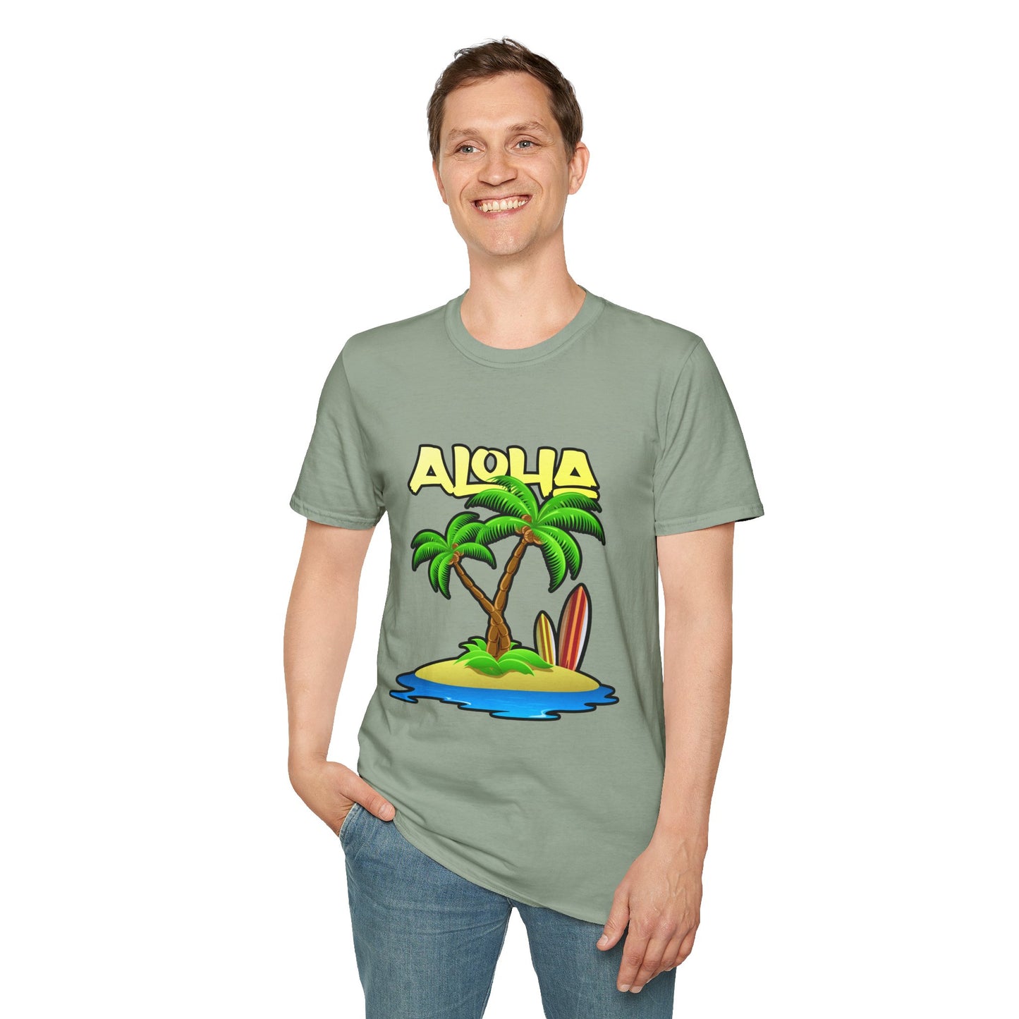 ALOHA | Unisex Softstyle T-Shirt