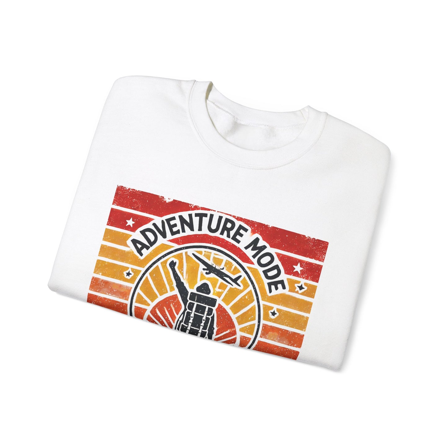 Adventure Mode Activated | Unisex Heavy Blend™ Crewneck Sweatshirt
