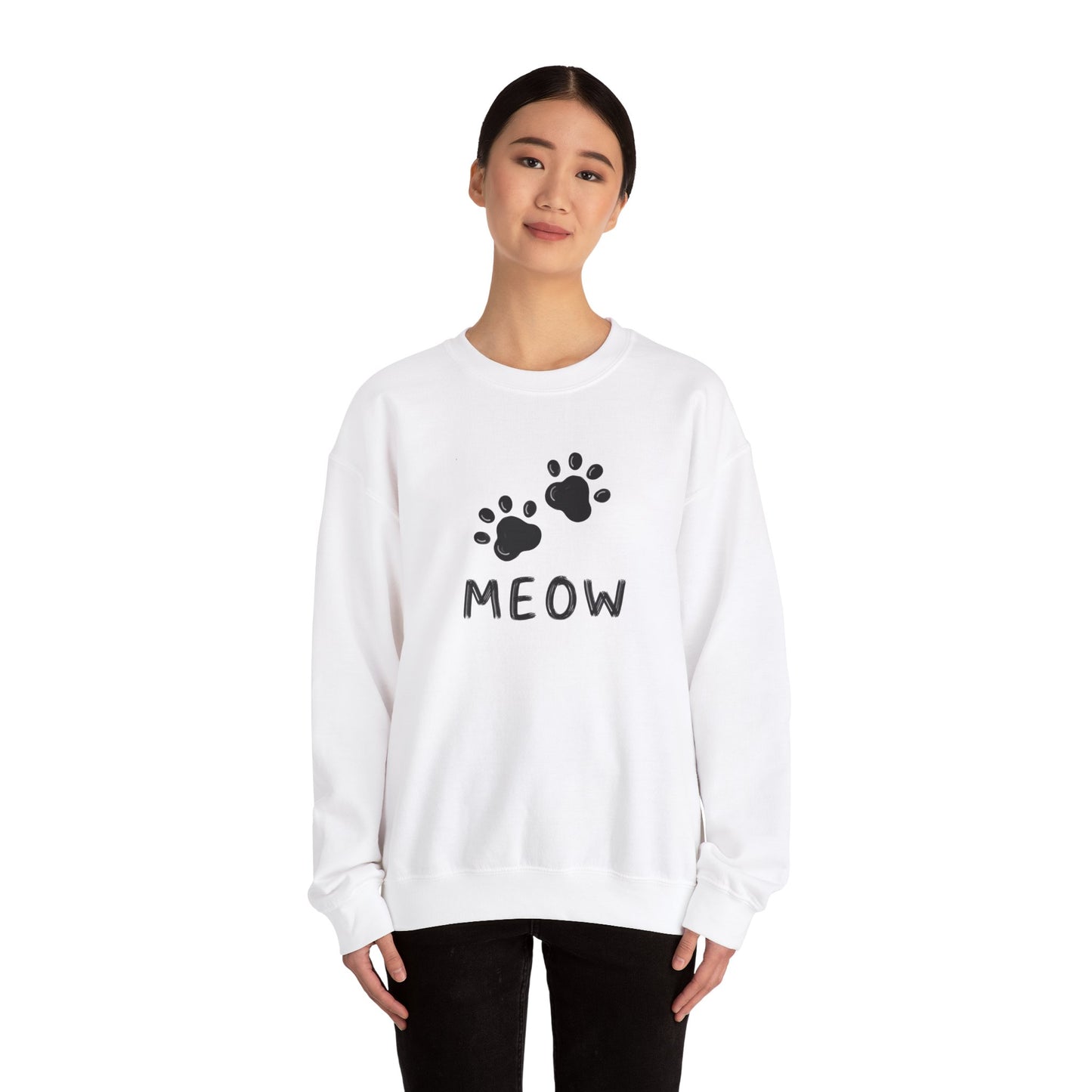 MEOW_Unisex Heavy Blend™ Crewneck Sweatshirt