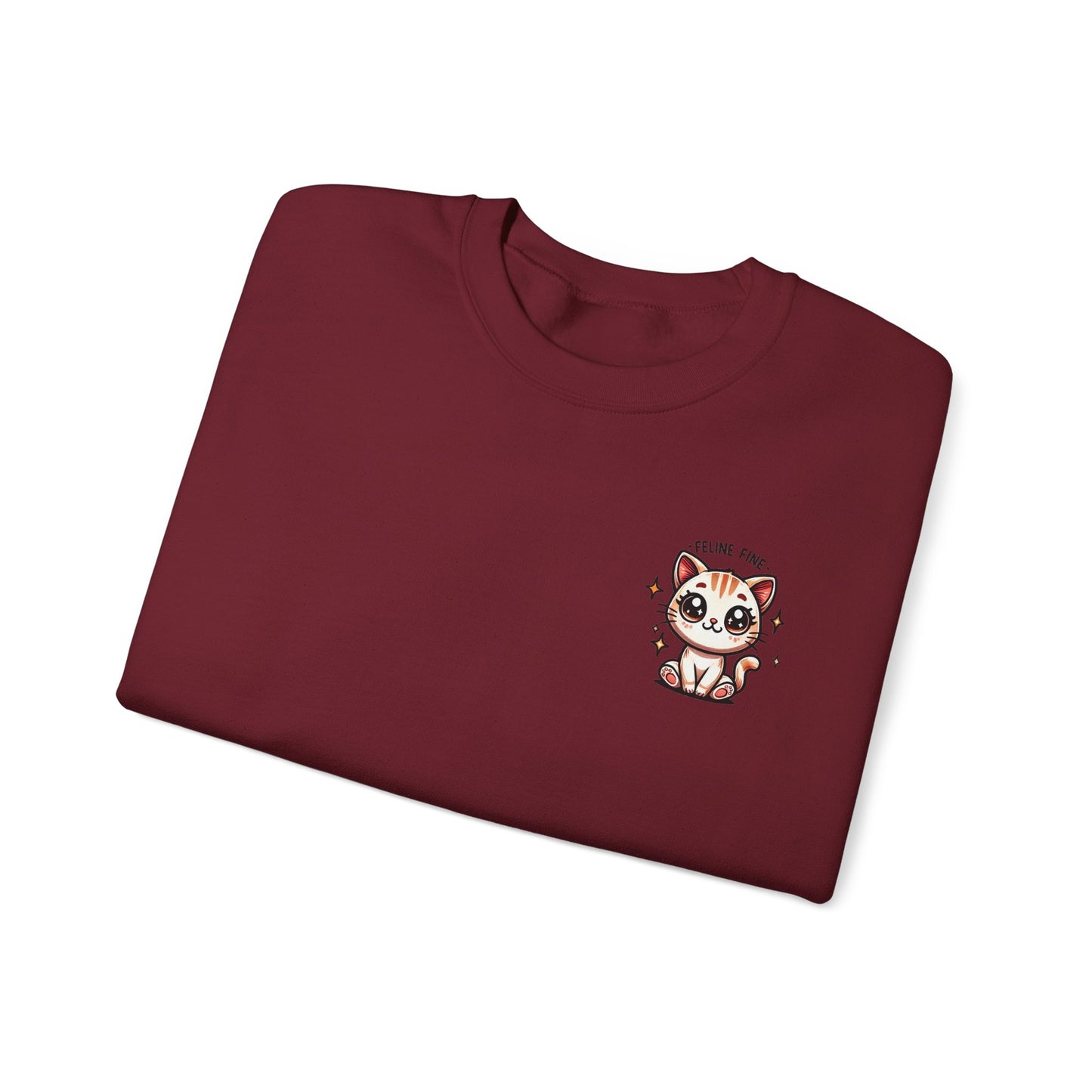 Feline Fine | Unisex Heavy Blend™ Crewneck Sweatshirt