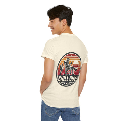 Chill Cowboy | Unisex Heavy Cotton Tee