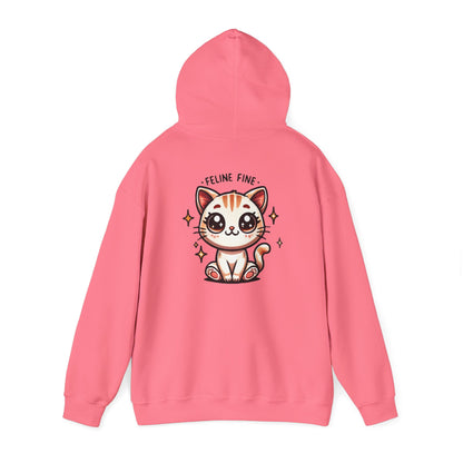 Feline Fine | Unisex Heavy Blend™ Hooded Sweatshirt