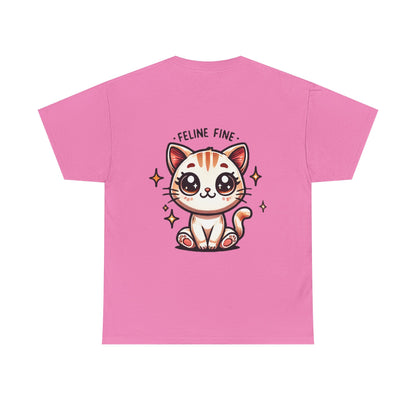 Feline Fine | Unisex Heavy Cotton Tee