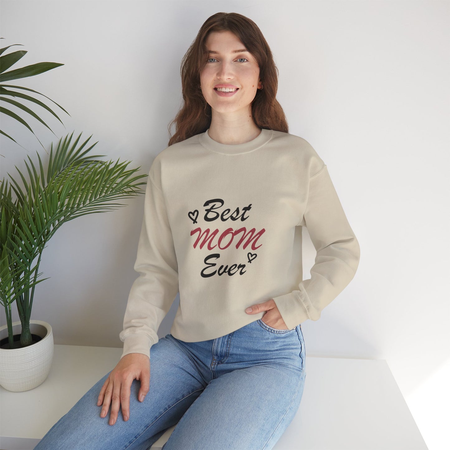 Best Mom Ever | Unisex Heavy Blend™ Crewneck Sweatshirt
