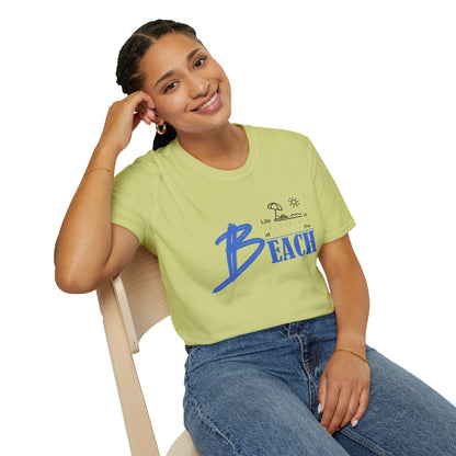 Life is Better at the Beach | Unisex Softstyle T-Shirt