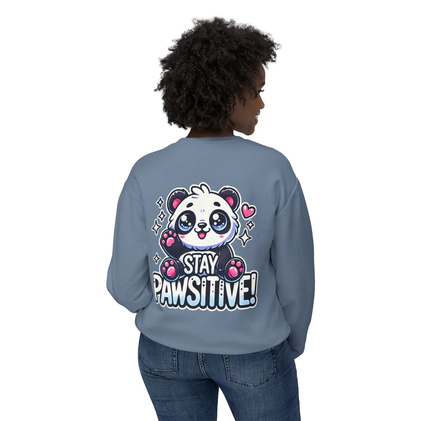 Pawsitive | Unisex Lightweight Crewneck Sweatshirt
