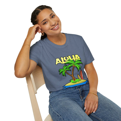 ALOHA | Unisex Softstyle T-Shirt