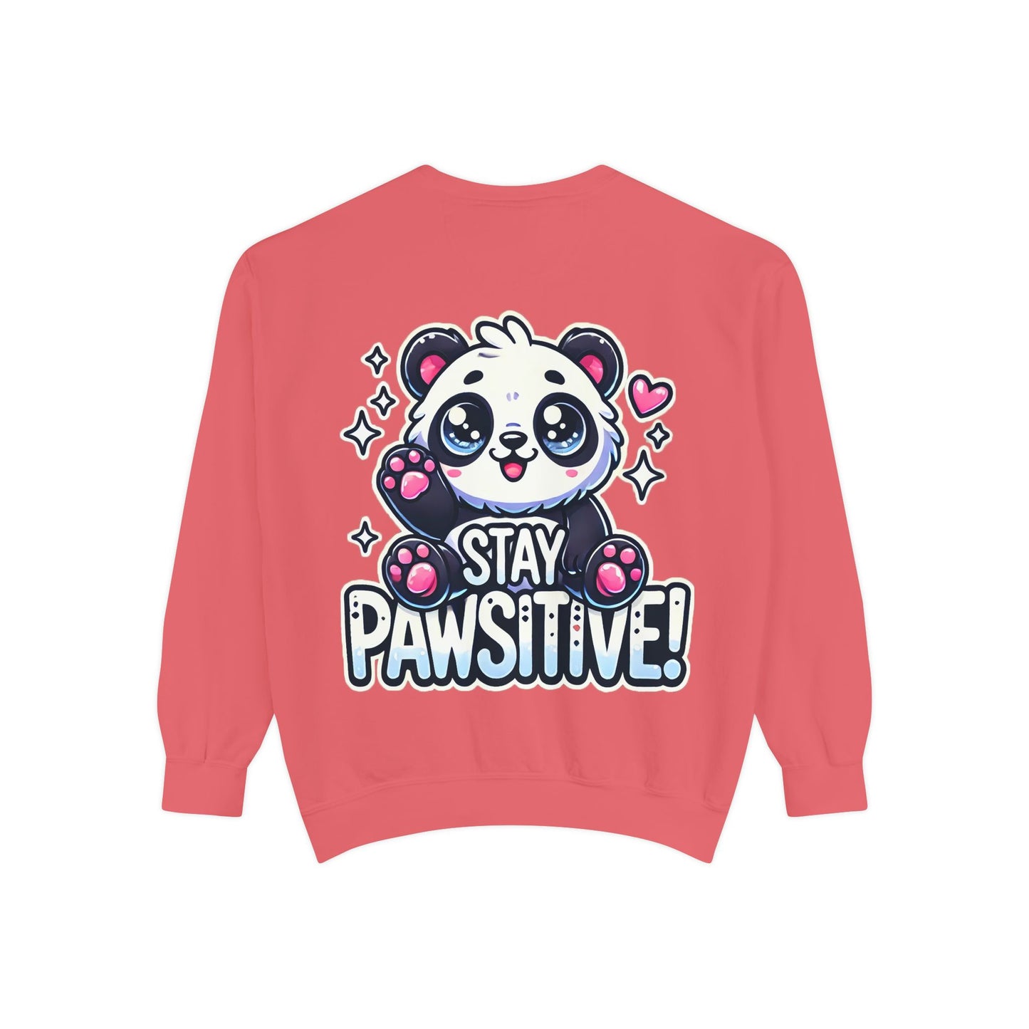 Pawsitive | Unisex Garment-Dyed Sweatshirt